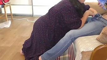 Amateur Milf Performs Anal And Blowjob For Her Son