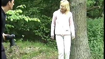 Private German Blonde Amateur Enjoys Outdoor Anal And Facial