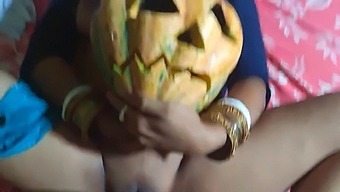 Ex-Girlfriend Gets Brutally Fucked On Halloween In This Intense 2022 Porn Video