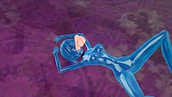 Attractive 3d Hentai Game Featuring A Woman Covered In Slime