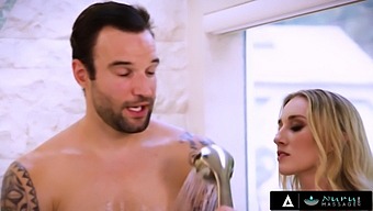 Two Soon-To-Be Step-Siblings Unintentionally Engage In Sexual Activity During A Nuru Massage Session.