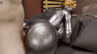 Animación Pov De Una Bailarina Sexy En Sexo Duro Y Rudo