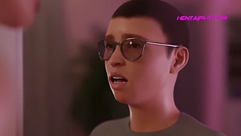 3d Animated Milf Helps Her Stepson With His Performance Anxiety.